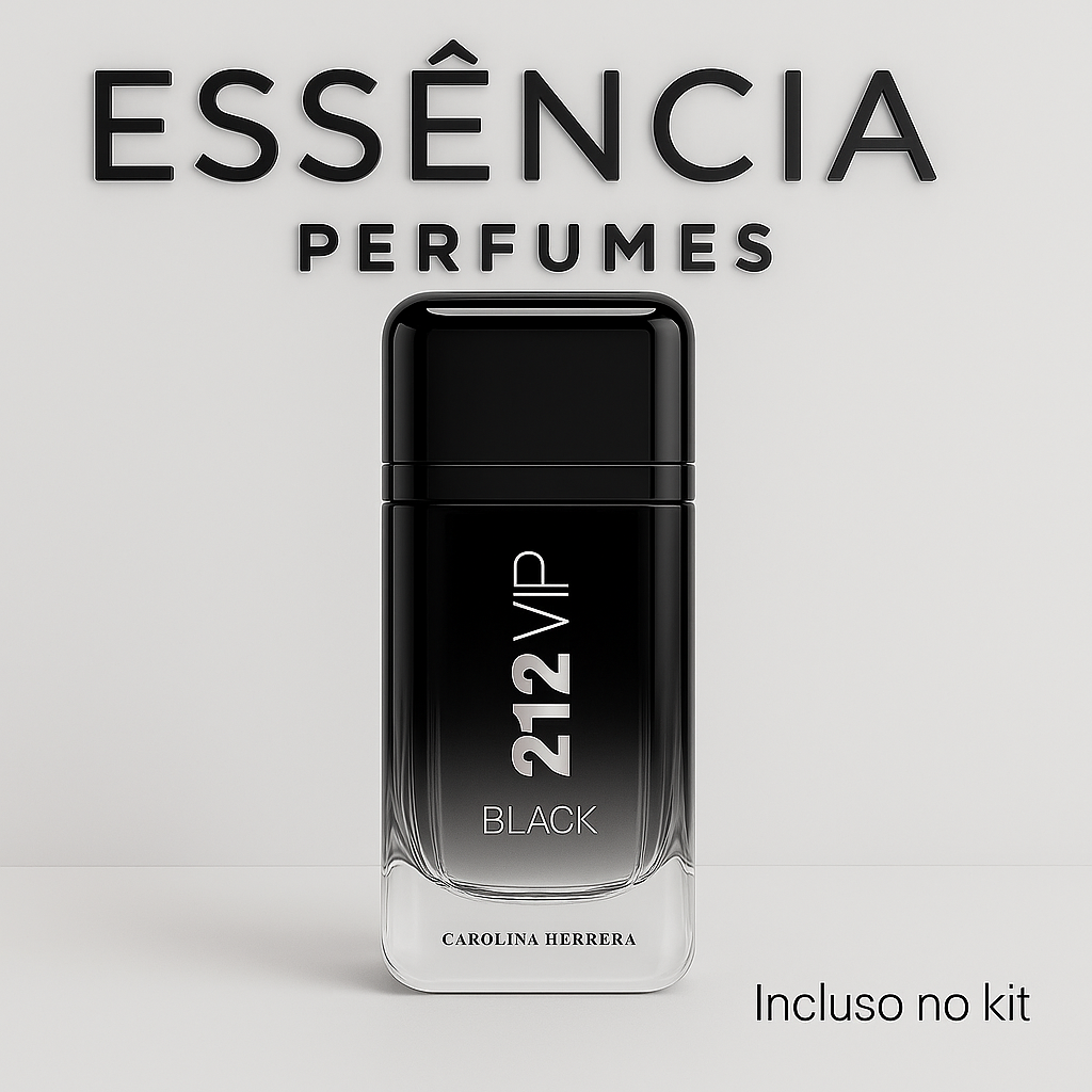 KIT 3 PERFUMES MASCULINOS IMPORTADOS (100ml cada) | ASAD LATTAFA + ONE MILLION + 212 VIP BLACK [ESQUENTA BLACK FRIDAY]