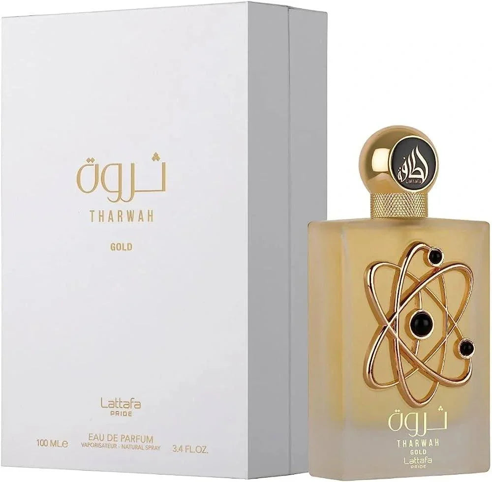 Exclusivo: Perfume Árabe Tharwah Gold Lataffa (100ML) - Ultimas Unidades + Entrega Gratis