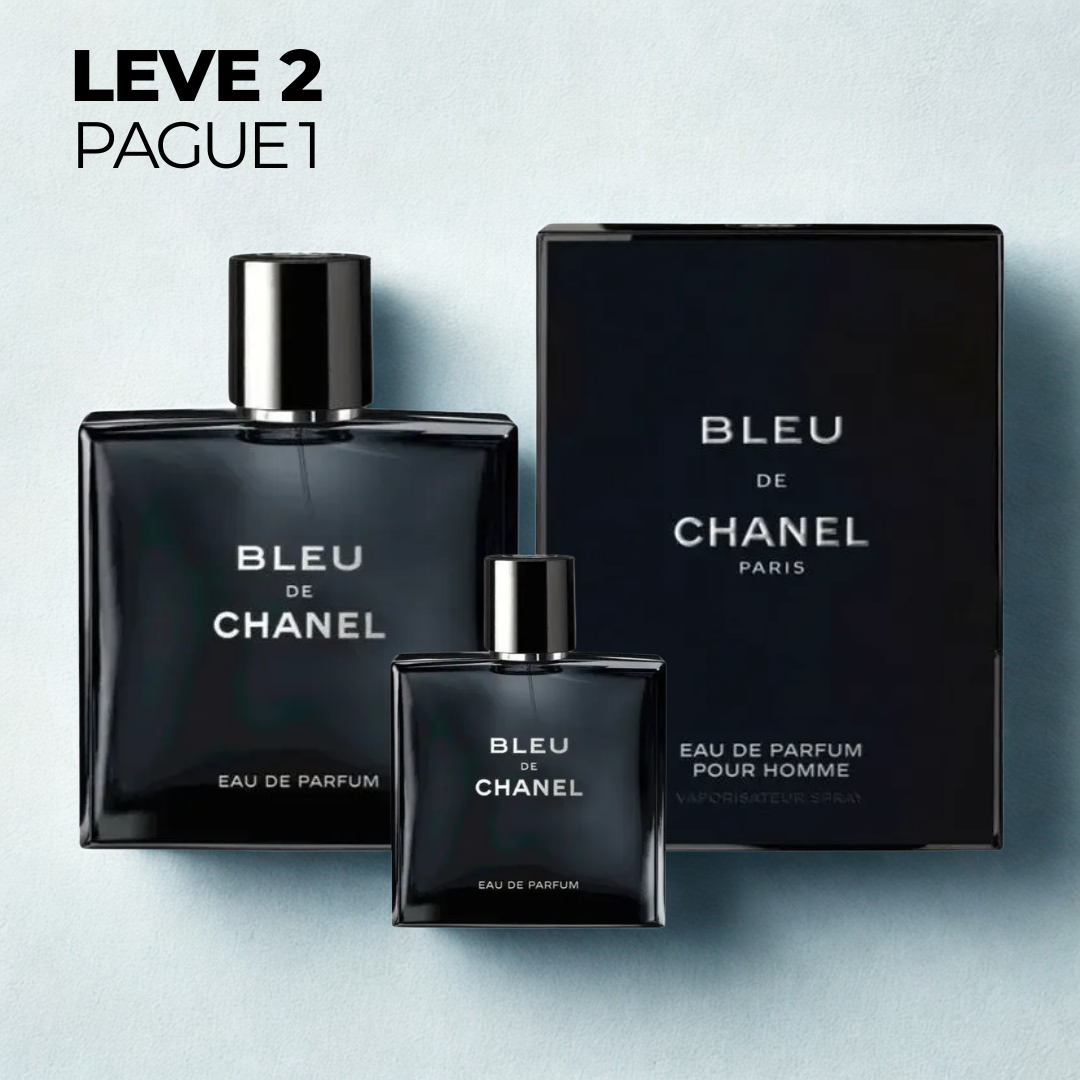 [LEVE 2 PAGUE 1] Perfume Bleu De Chanel Eau de Parfum Pour Homme 100ml + Brinde
